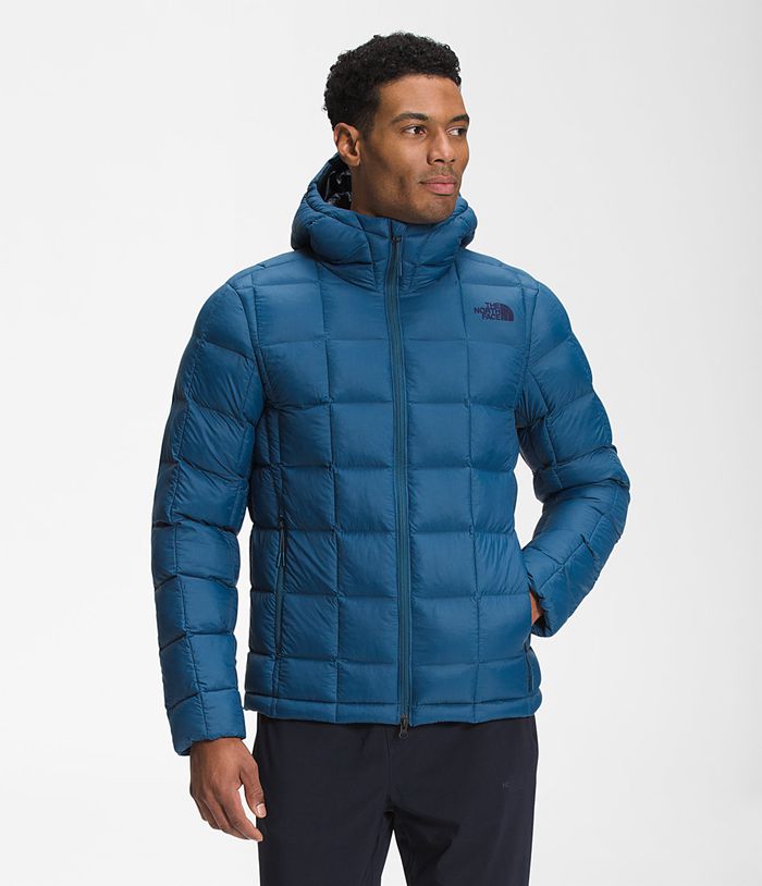 The North Face Winterjas Heren Thermoball™ Super Hoodie QFLP64592 - Blauw